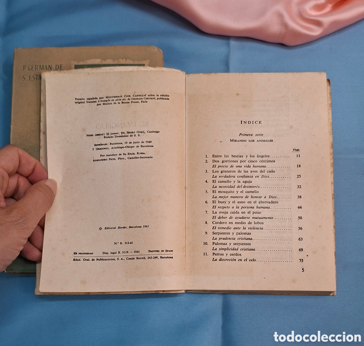 Libros de segunda mano: Dos libros religiosos antiguos - Foto 4