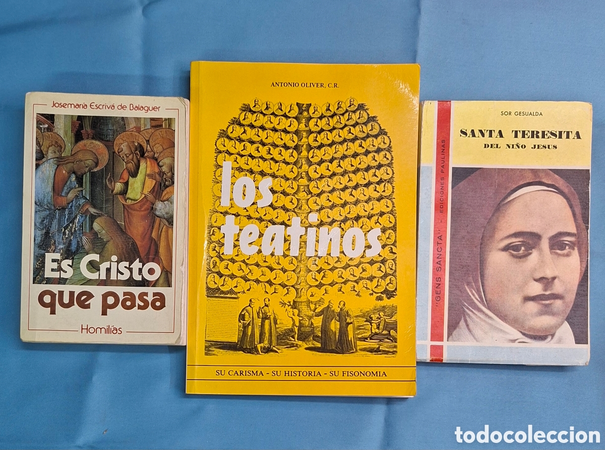 Libros de segunda mano: Lote de tres libros religiosos. - Foto 3