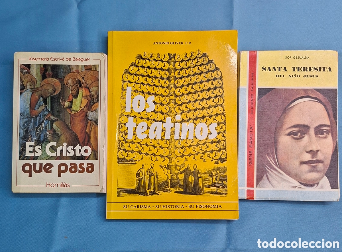 Libros de segunda mano: Lote de tres libros religiosos. - Foto 1