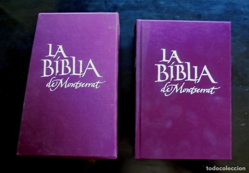 Libros de segunda mano: La B&iacute;blia de Montserrat 2009 impecable 9&ordf; ed. Publicacions de l&rsquo;Abadia de Montserrat