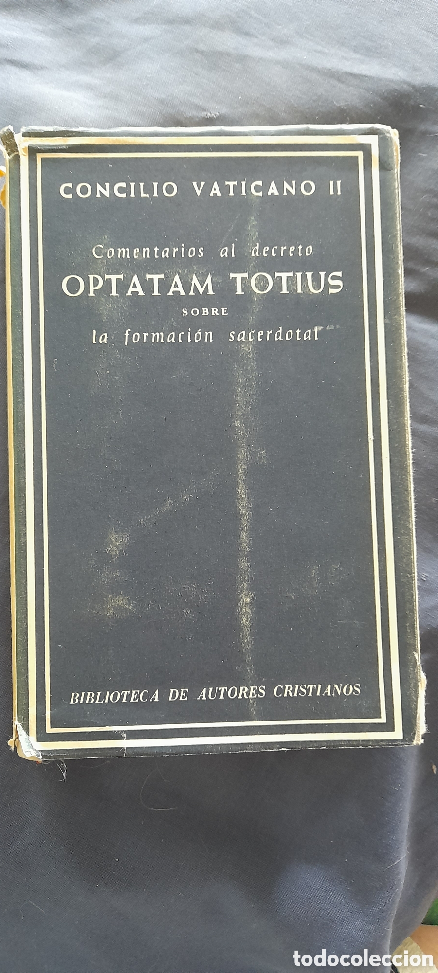 Libros de segunda mano: Comentarios al decreto Optatam Totius. Concilio vaticano II