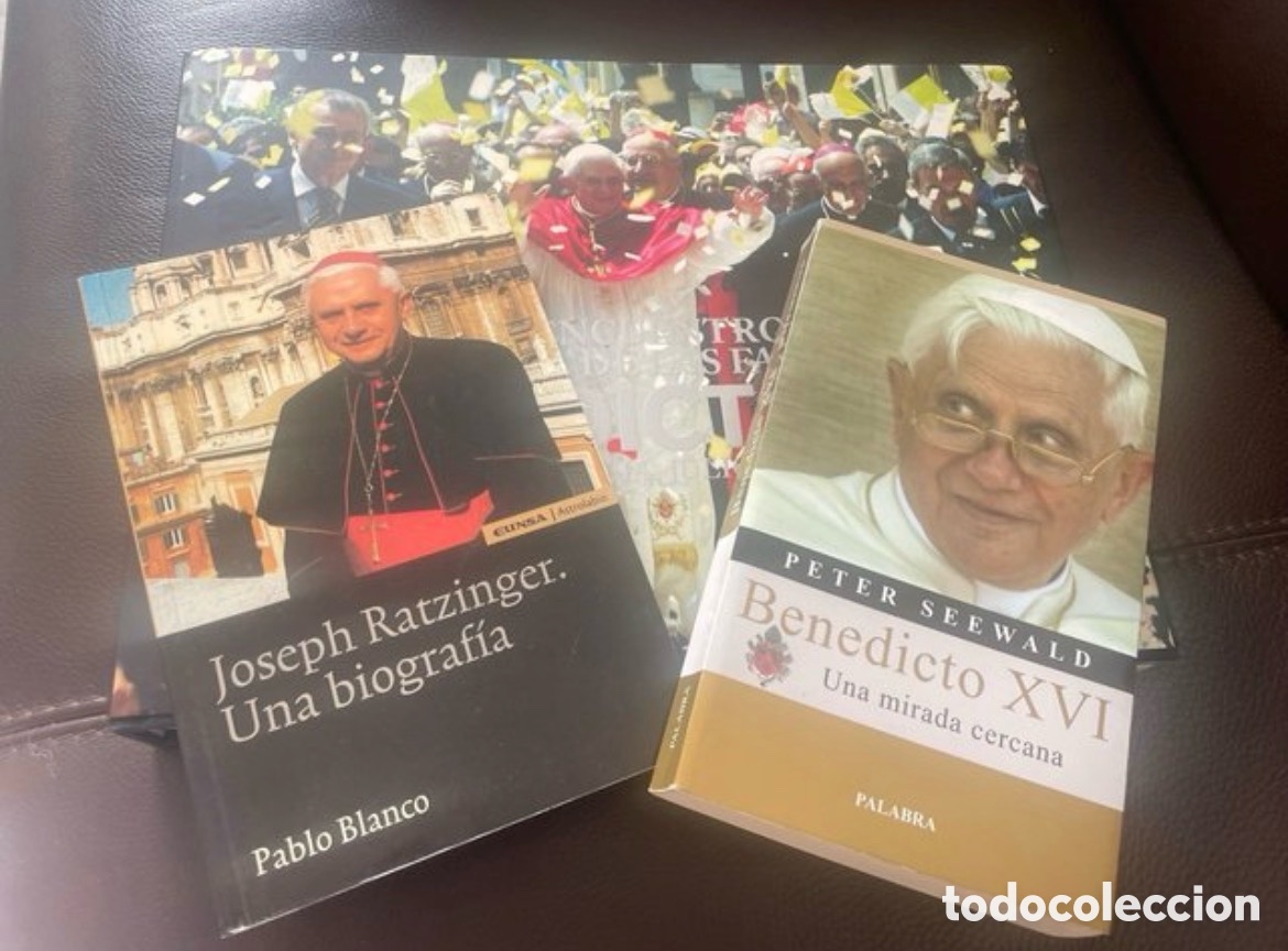 Libros de segunda mano: 3 libros sobre Benedicto XVI