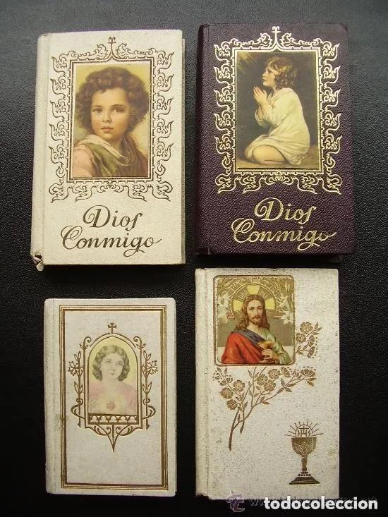 Libros de segunda mano: DEVOCIONARIOS a&ntilde;os 1926 - 1927 - 1943 Y 1955 9 x 6 cm. el m&aacute;s peque&ntilde;o y 11 x 7,5 cm el m&aacute;s grande