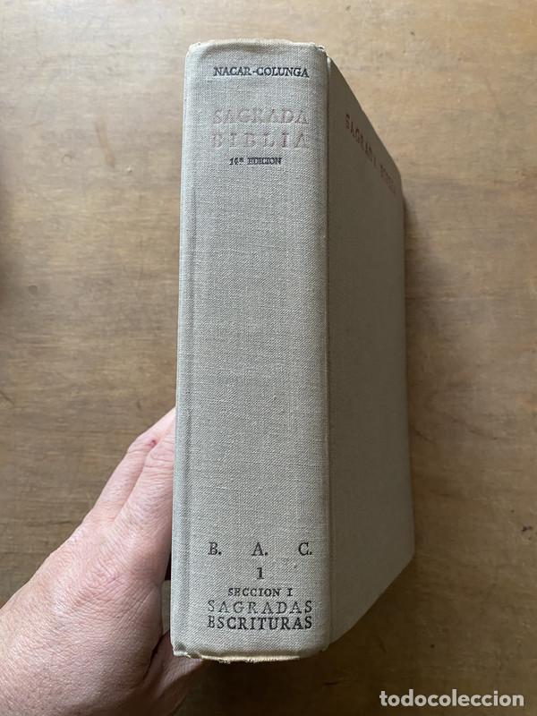 Libros de segunda mano: Sagrada Biblia - Nacar Eloino y Colunga Alberto