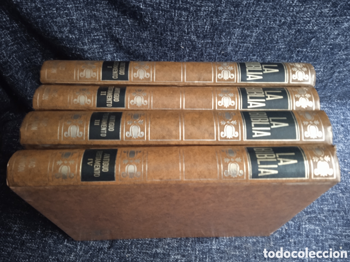 Libros de segunda mano: LA BIBLIA - NUEVO TESTAMENTO 4 TOMOS - ED. Biblioteca de autores cristianos 1970