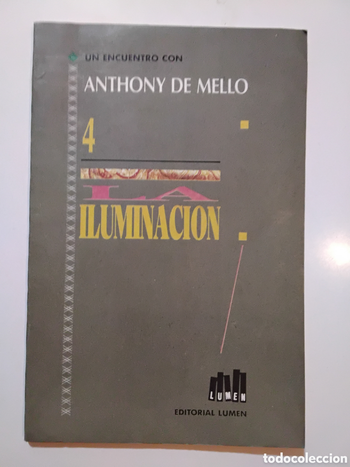 Libros de segunda mano: Anthony de Mello &ndash; Iluminaci&oacute;n &ndash; Editorial Lumen &ndash; 1989