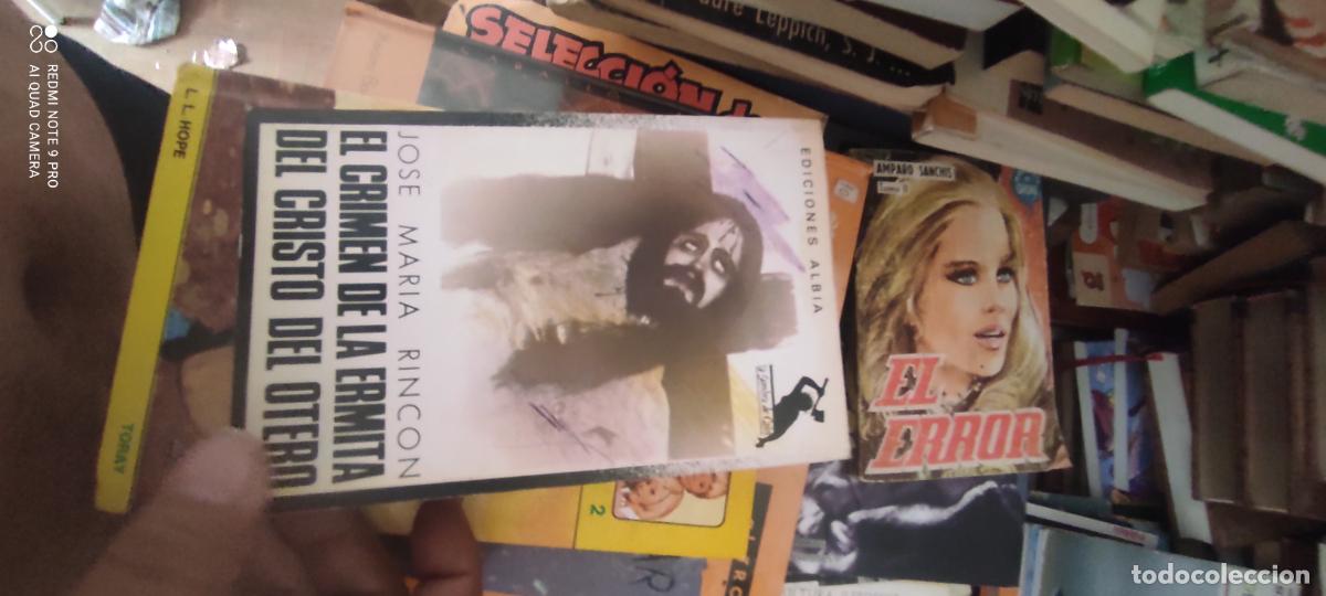 Libros de segunda mano: EL CRIMEN DE LA ERMITA DEL CRISTO DEL OTERO. RINC&Oacute;N, JOSE MAR&Iacute;A.