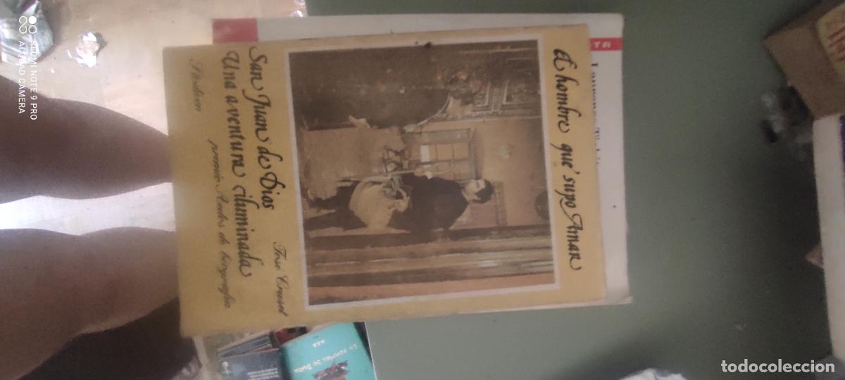 Livros em segunda m&atilde;o: El Hombre que supo Amar. SAN JUAN DE DIOS, una aventura iluminada. Jose Cruset. stvdivm 1977