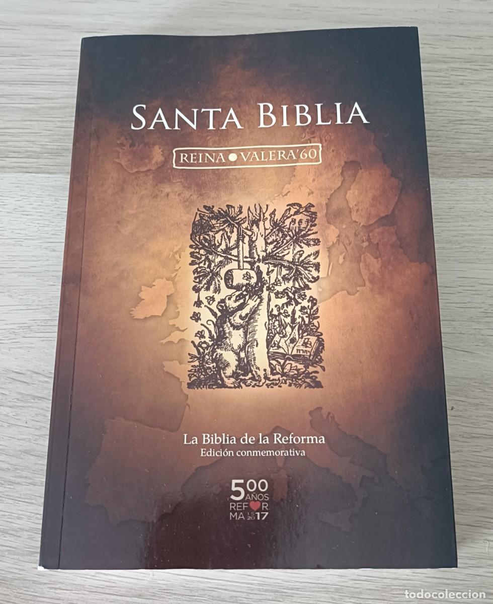 Libros de segunda mano: SANTA BIBLIA, Reina Valera '60, La Biblia de la Reforma, Edici&oacute;n Conmemorativa 500 a&ntilde;os, 1517 2017