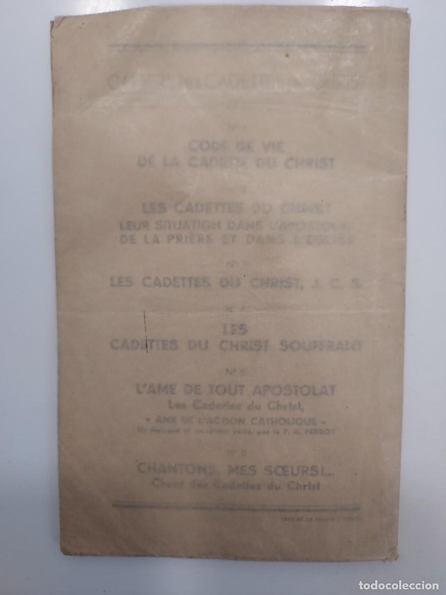 Libros de segunda mano: CODE DE VIE DE LA CADETTE DU CHRIST. 1938 (C&oacute;digo de vida de la cadete de Cristo) - Foto 13