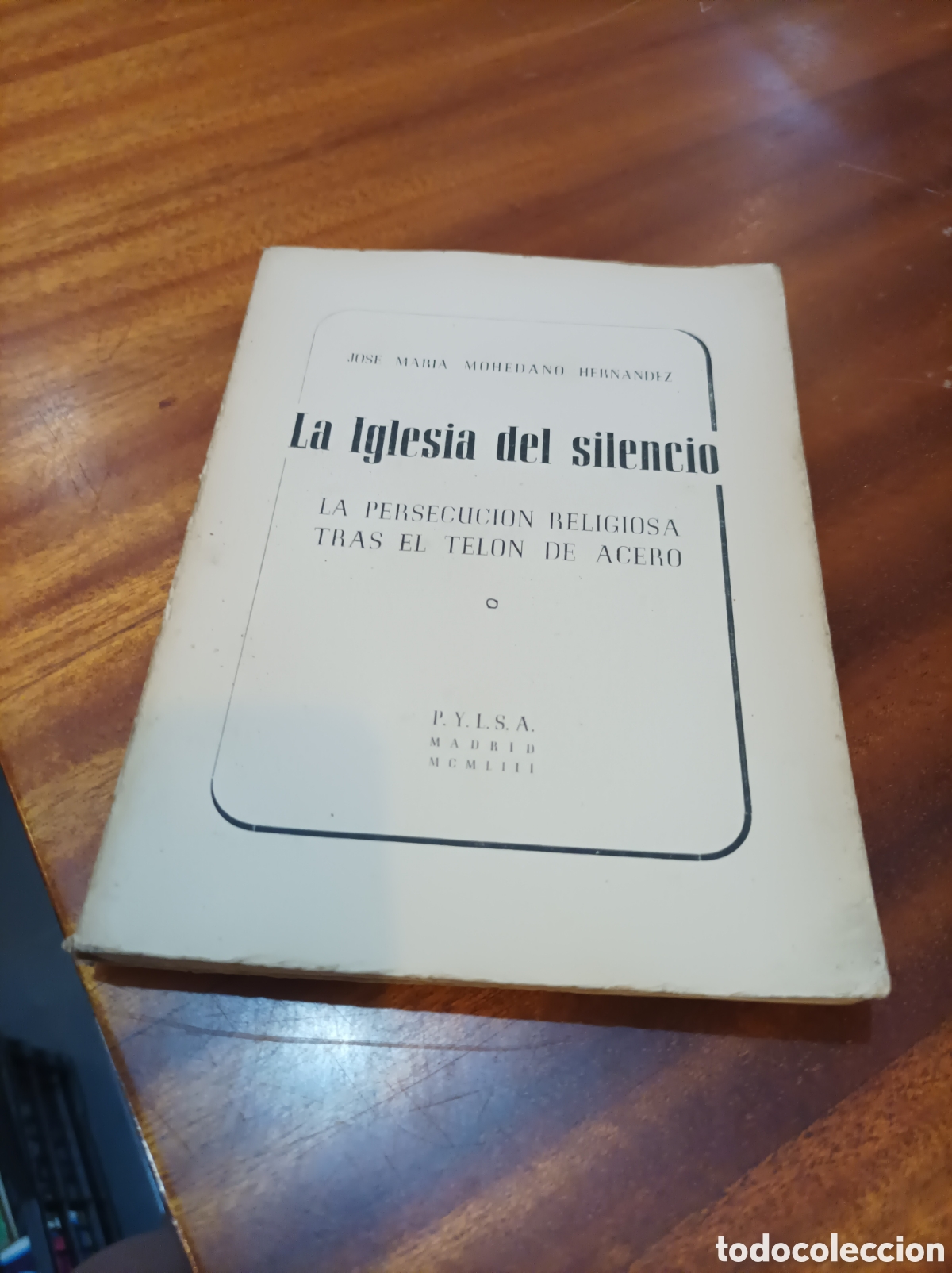 Libros de segunda mano: LA IGLESIA DEL SILENCIO.LA PERSECUCI&Oacute;N RELIGIOSA TRAS EL TELON DE ACERO..J.M.MOHEDANO HERN&Aacute;NDEZ