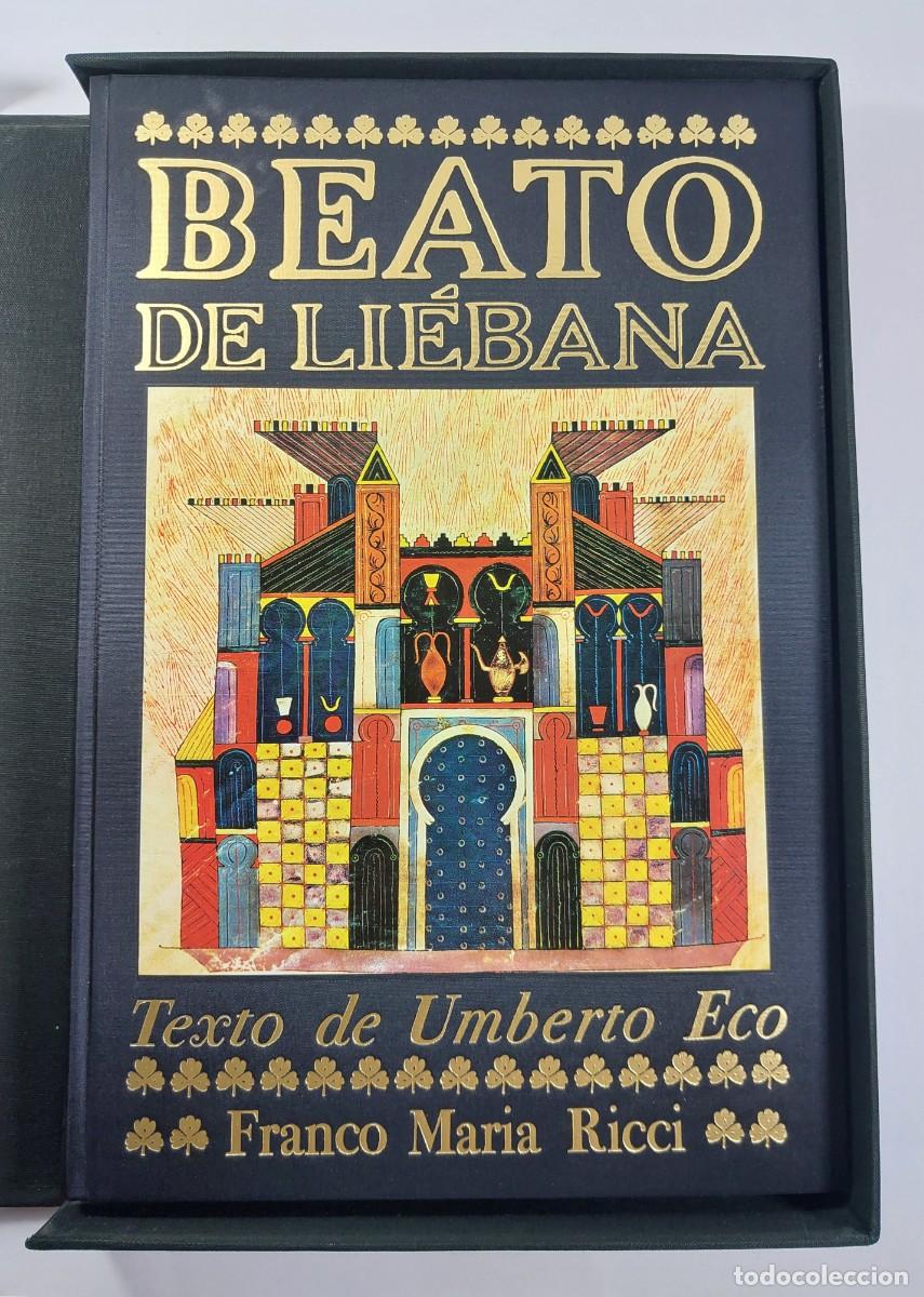 Libros de segunda mano: El Beato de Li&eacute;bana. Dedicatoria aut&oacute;grafa de Franco Mar&iacute;a Ricci. Texto y comentarios Umberto Eco.