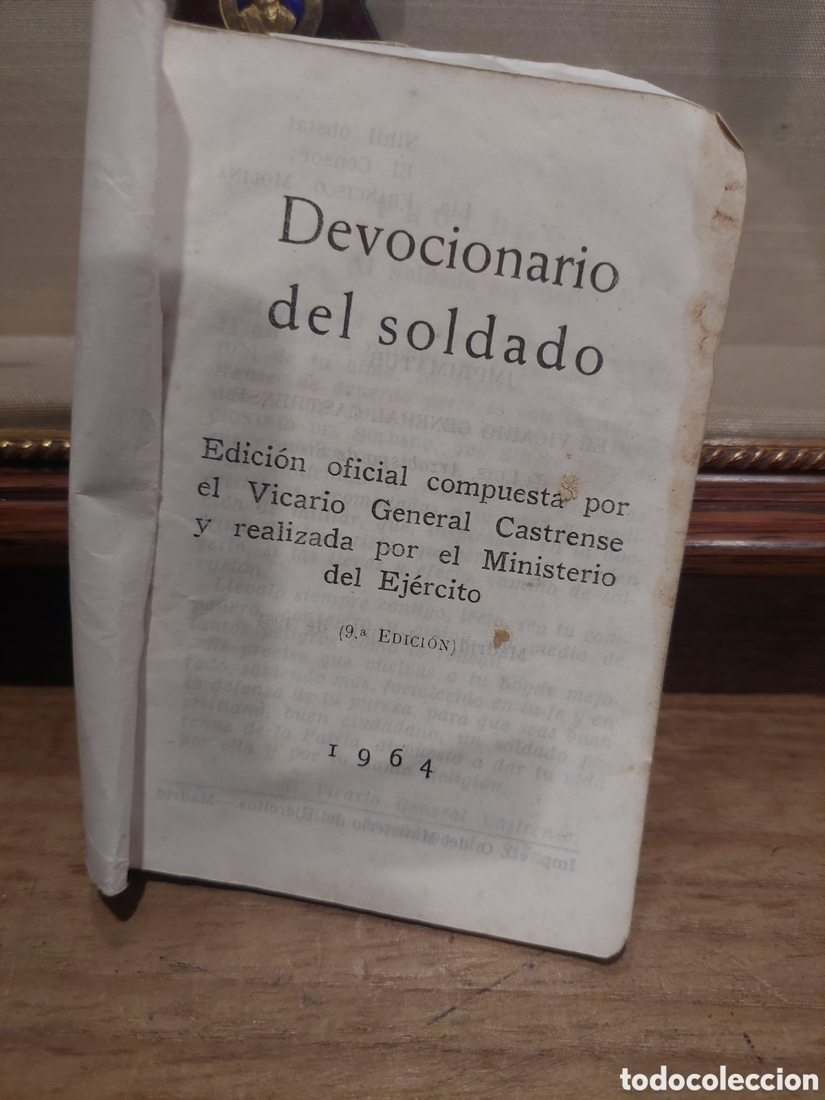 Libros de segunda mano: 1964 devocionario drl soldado ej&eacute;rcito vicario General