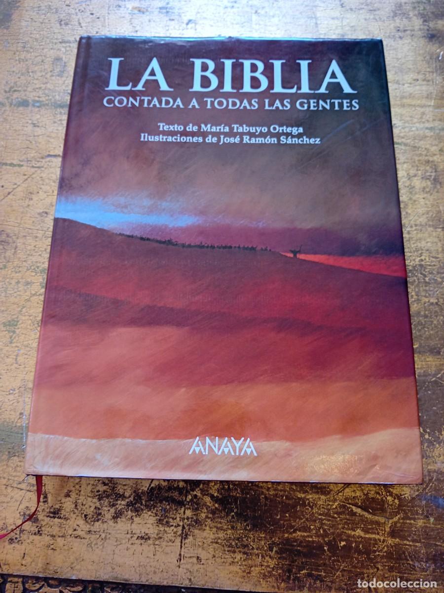 Libros de segunda mano: La Biblia contada a todas las gentes segunda edici&oacute;n 1998 Anaya