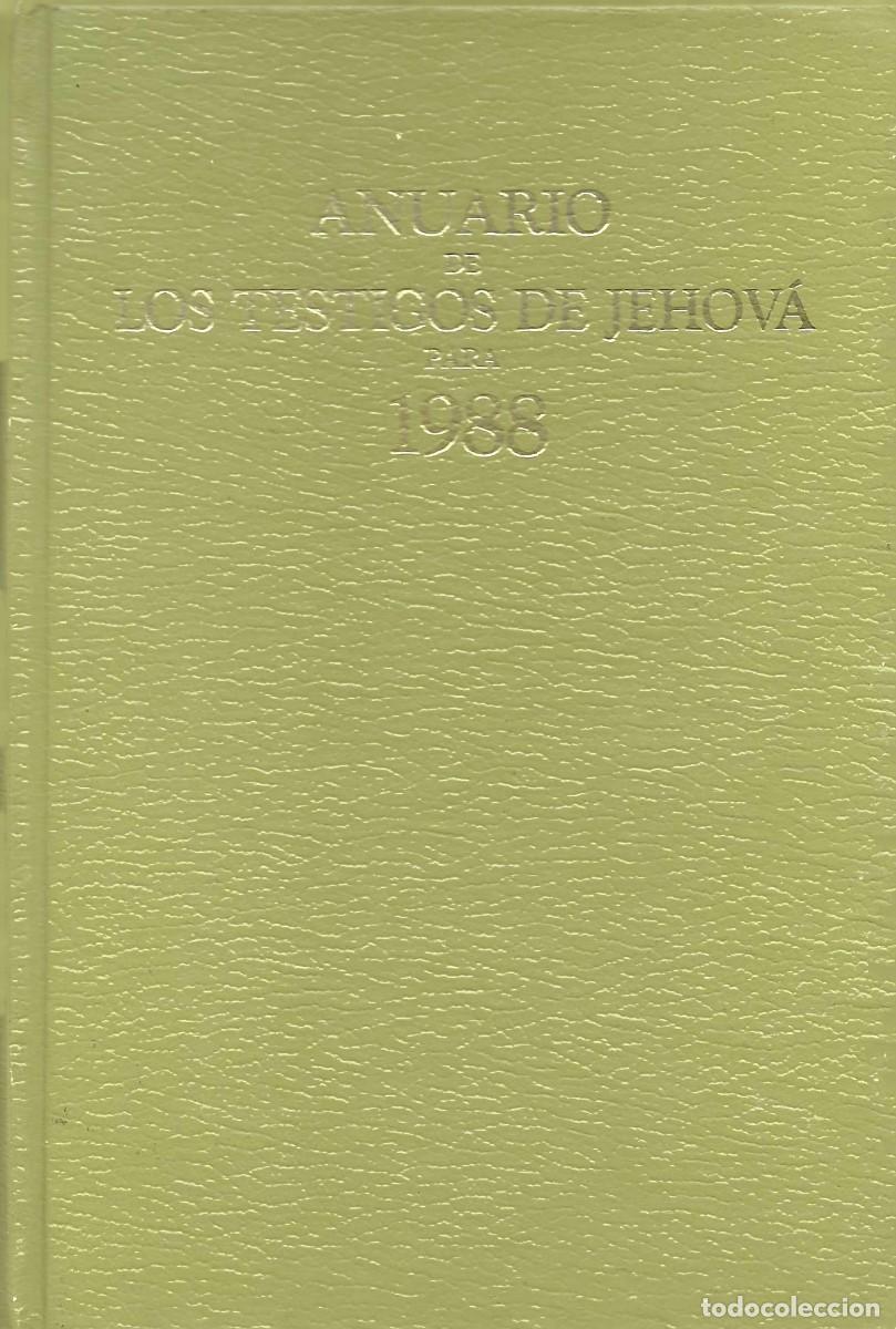 Libros de segunda mano: Religi&oacute;n. Anuario de los Testigos de Jehov&aacute; para 1988