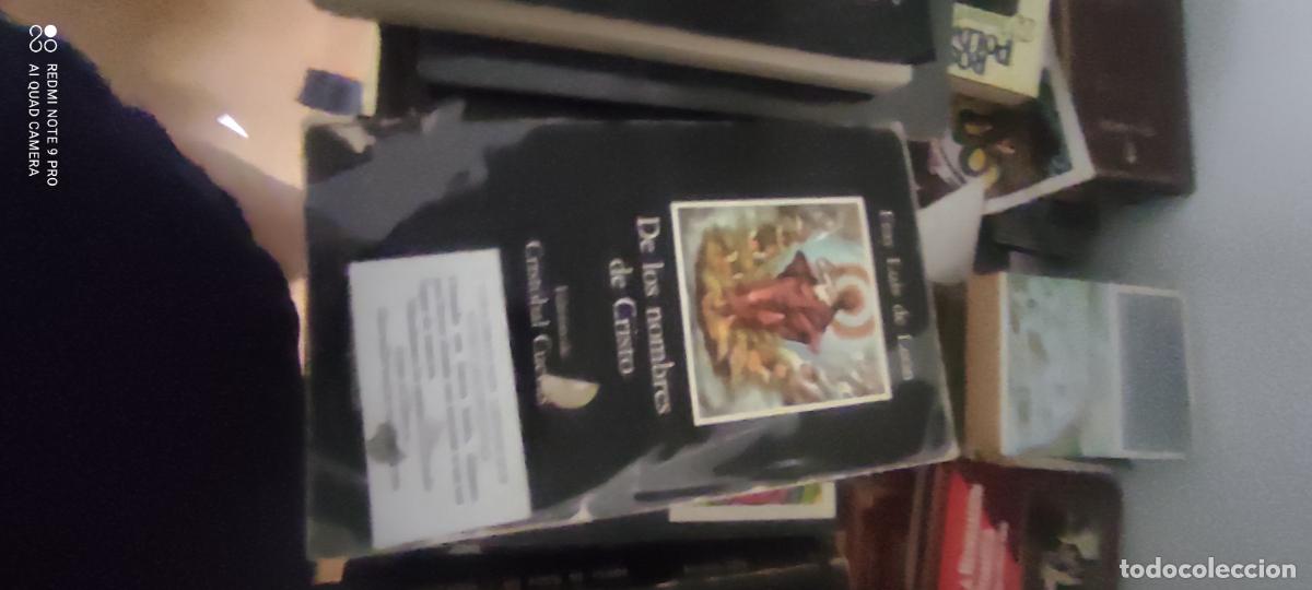 Libros de segunda mano: De los nombres de Cristo. C&aacute;tedra