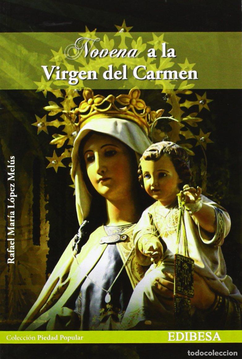 Libros de segunda mano: Novena a la Virgen del Carmen (PIEDAD POPULAR)