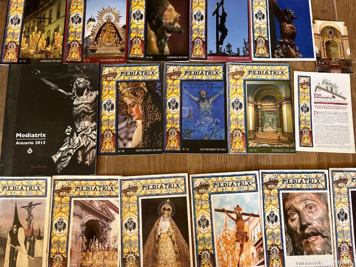 Libros de segunda mano: LOTE HERMANDAD CRISTO DE LA EXPIRACION Y SE&Ntilde;ORA DEL PATROCINIO - SEMANA SANTA SEVILLA - MEDIATRIX