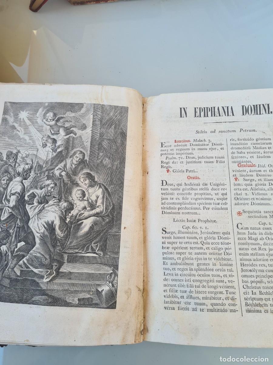Libros de segunda mano: Rarisimo misal romano &Aacute;vila - Foto 2