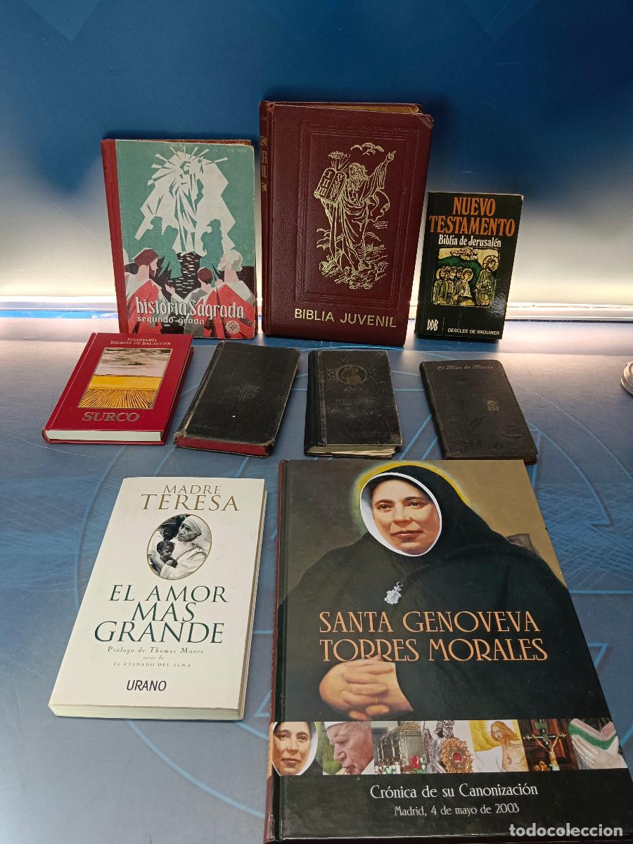 Libros de segunda mano: 10 libros, religiosos, eclesi&aacute;sticos,con misales, diferentes editoriales