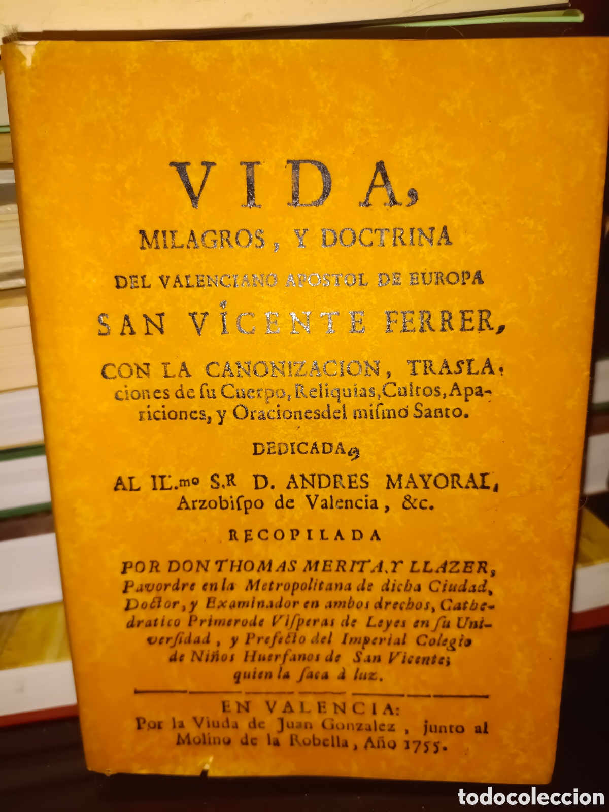 Libros de segunda mano: Vida milagros y doctrina de San Vicente Ferrer