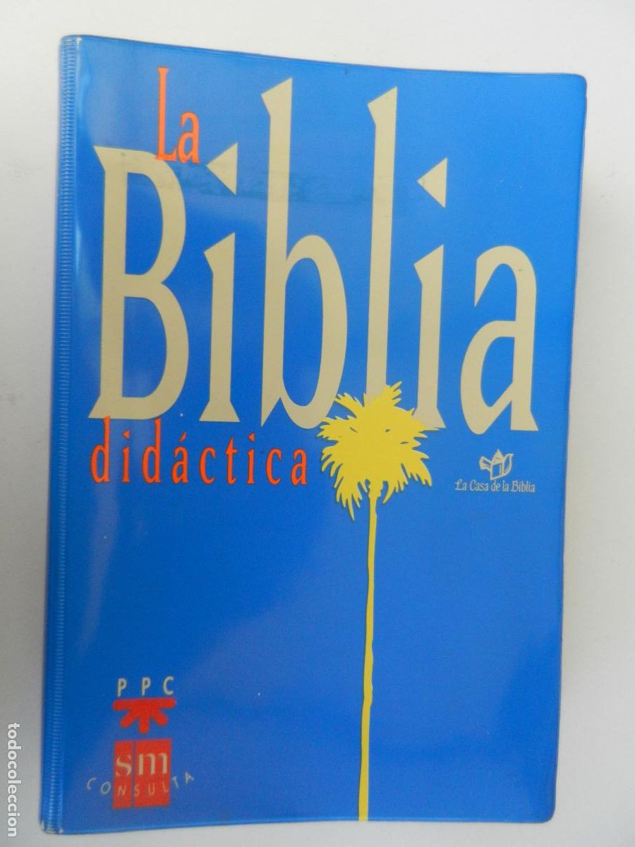 Libros de segunda mano: LA BIBLIA DID&Aacute;CTICA - LA CASA DE LA BIBLIA - EDITORIAL SM/PPC 1996.