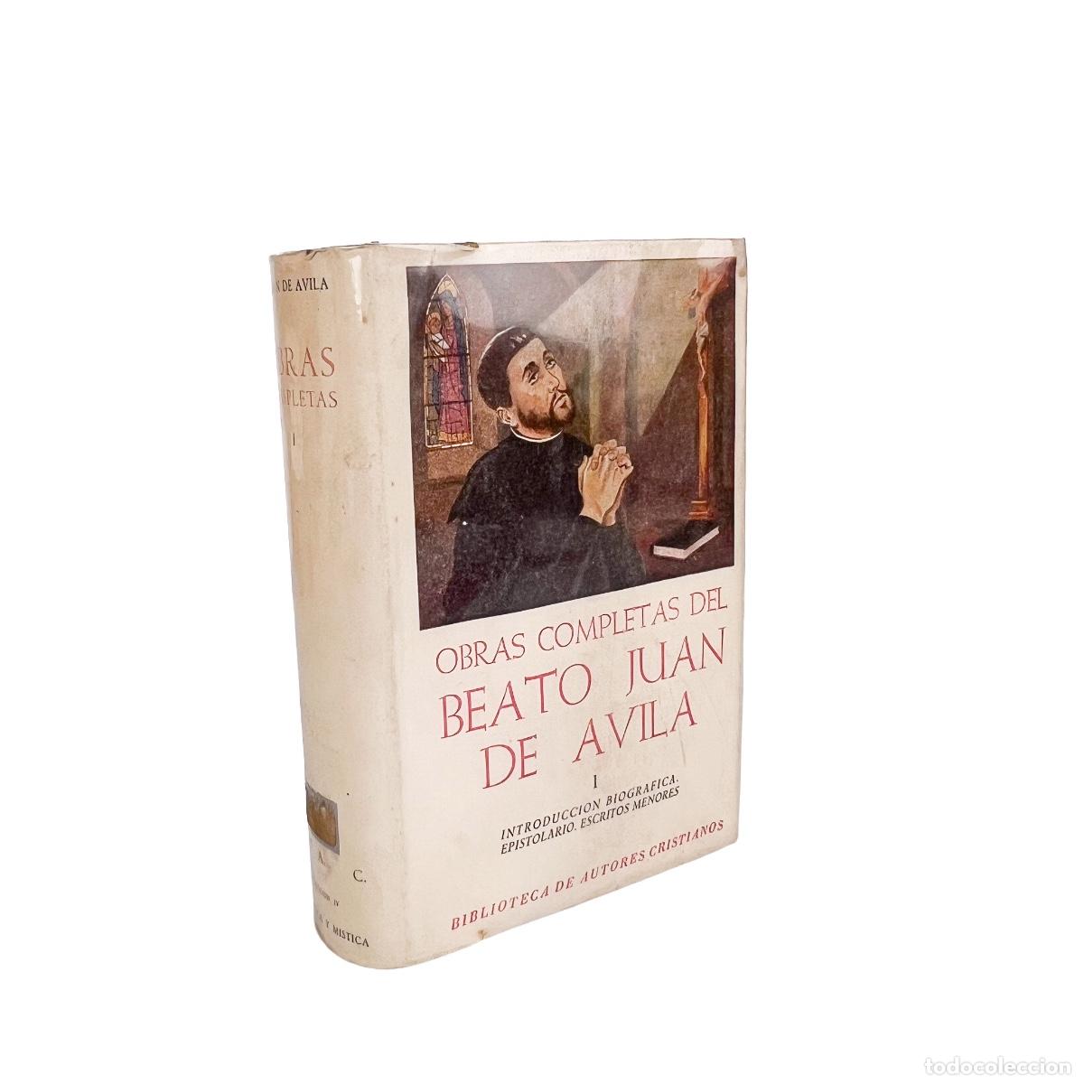 Libros de segunda mano: Obras Completas del Beato Juan de Avila I, Beato Juan de Avila