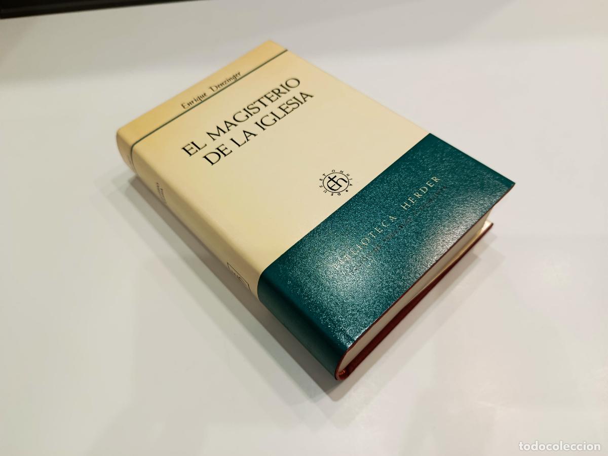 Libros de segunda mano: EL MAGISTERIO DE LA IGLESIA - ENRIQUE DENZINGER - Ed. BIBLIOTECA HERDER 1963 - COMO NUEVO