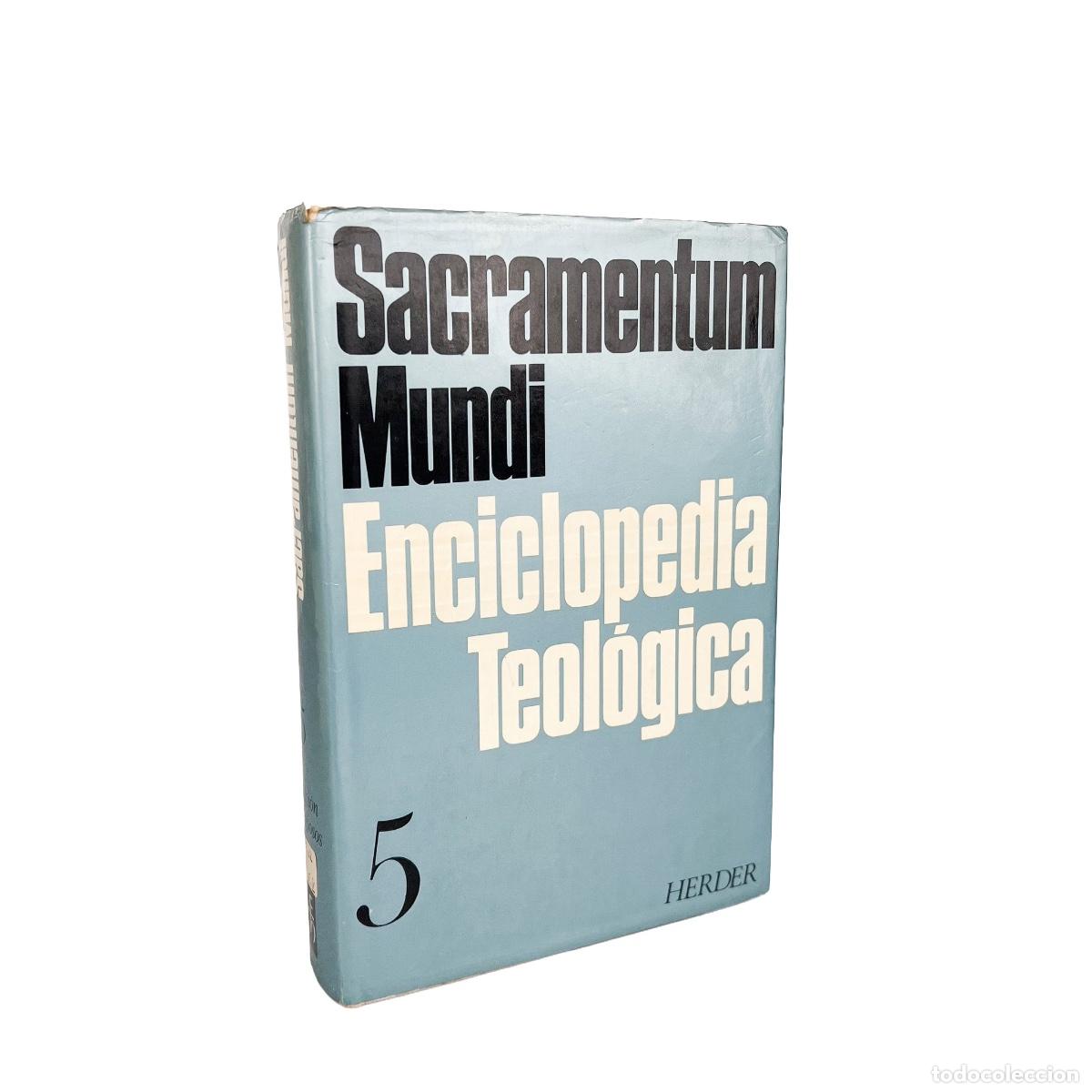 Libros de segunda mano: Enciclopedia Teol&oacute;gica 5, Sacramentun Mundi