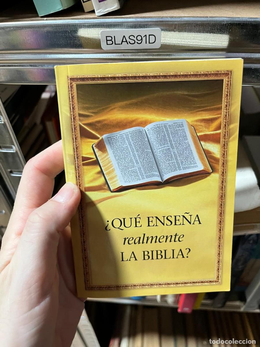 Libros de segunda mano: BLAS91D &iquest;Qu&eacute; ense&ntilde;a realmente la Biblia? Watch Tower Bible and Tract Society