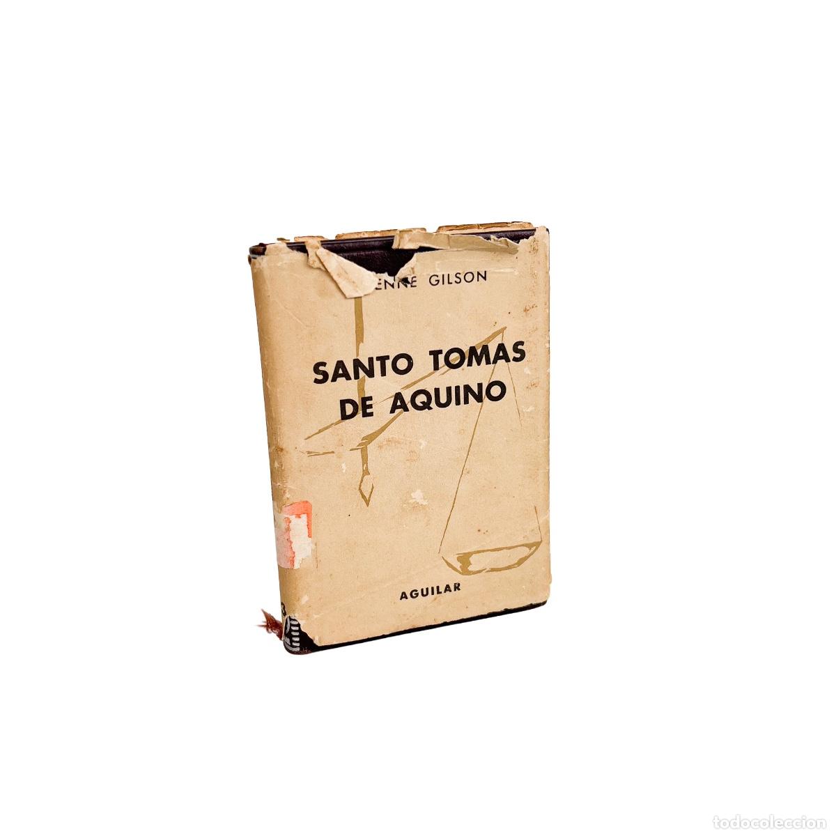 Libros de segunda mano: Santo Tomas de Aquino, Etienne Gilson