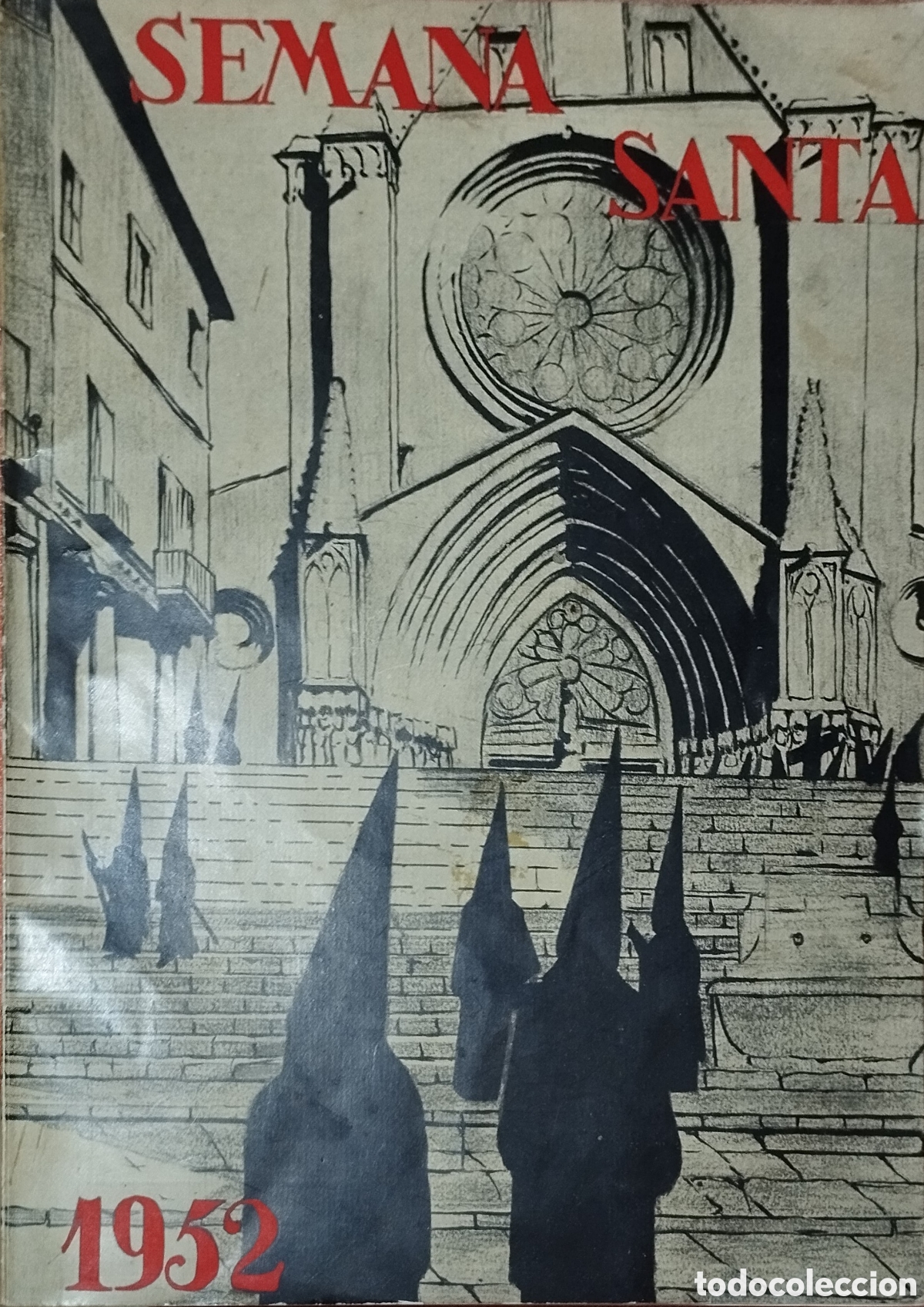 Libros de segunda mano: Semana santa 1952 Barcelona . Cofrad&iacute;a de San Mag&iacute;.