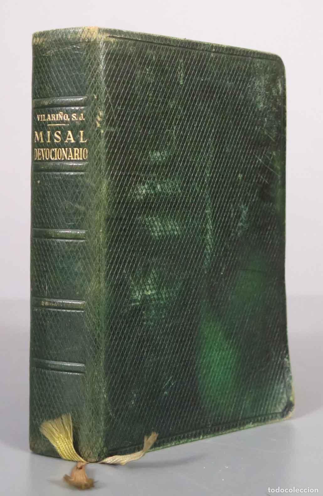 Libros de segunda mano: Misal Devocionario - El Mensajero del Coraz&oacute;n de Jes&uacute;s 1954