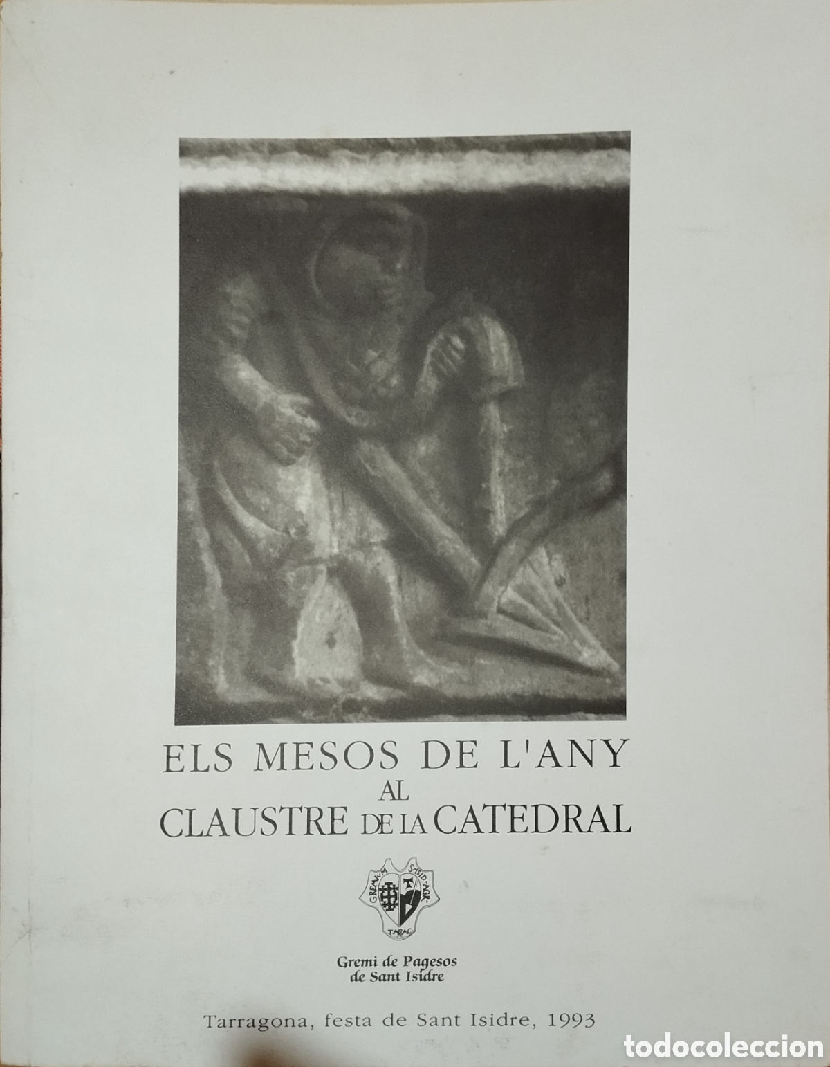 Libros de segunda mano: Carpeta Completa 12 L&aacute;minas: Els Mesos de l'Any al Claustre de la Catedral - Tarragona 1993
