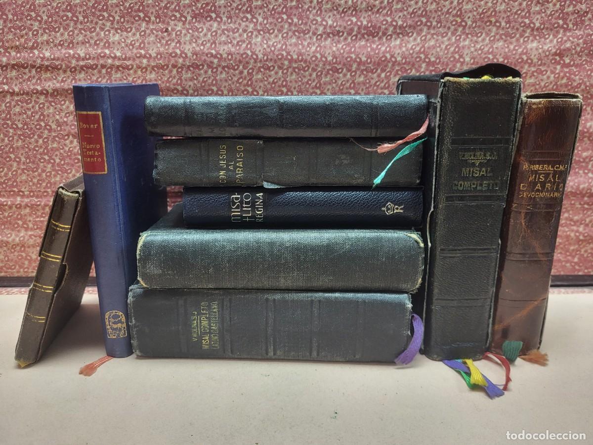 Libri di seconda mano: LOTE COLECCION LIBROS RELIGIOSOS MISALES