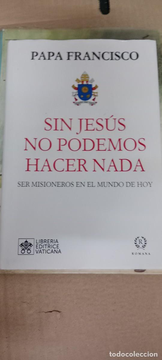 Libros de segunda mano: SIN JES&Uacute;S NO PODEMOS HACER NADA - PAPA FRANCISCO LIBRO CU-05