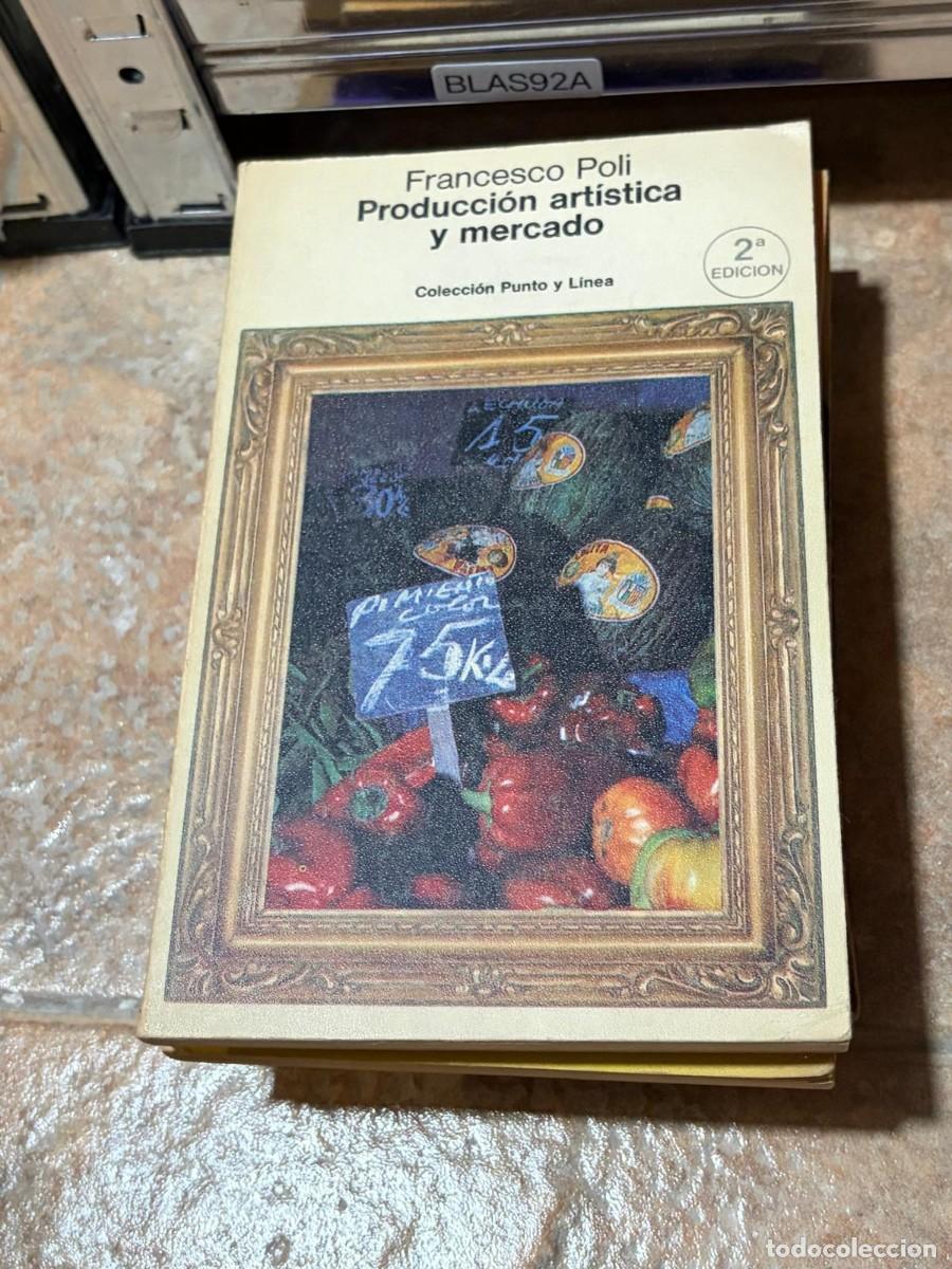 Libros de segunda mano: BLAS92A Francesco Poli Producci&oacute;n art&iacute;stica y mercado &ndash; Colecci&oacute;n Punto y L&iacute;nea (2.&ordf; edici&oacute;n)
