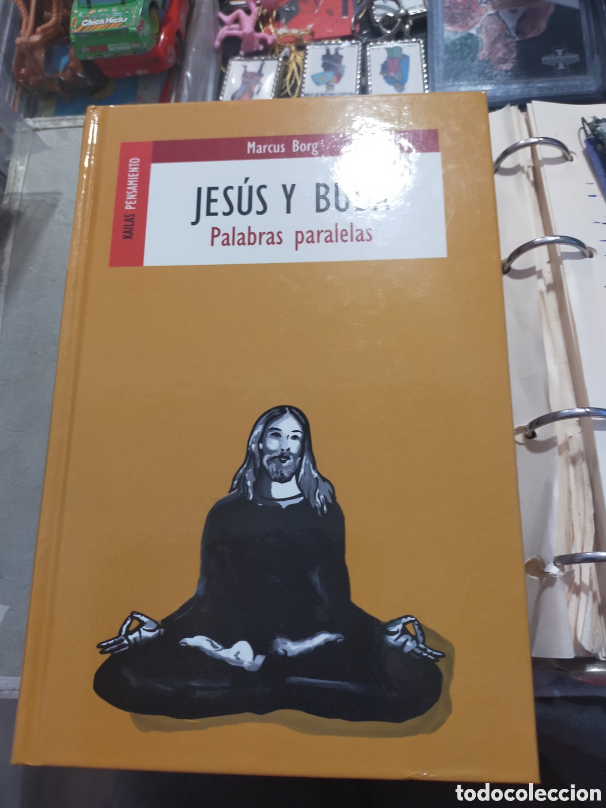 Libros de segunda mano: JES&Uacute;S Y BUDA PALABRAS PARALELAS MARCUS BORG TAPA DURA COMO NUEVO