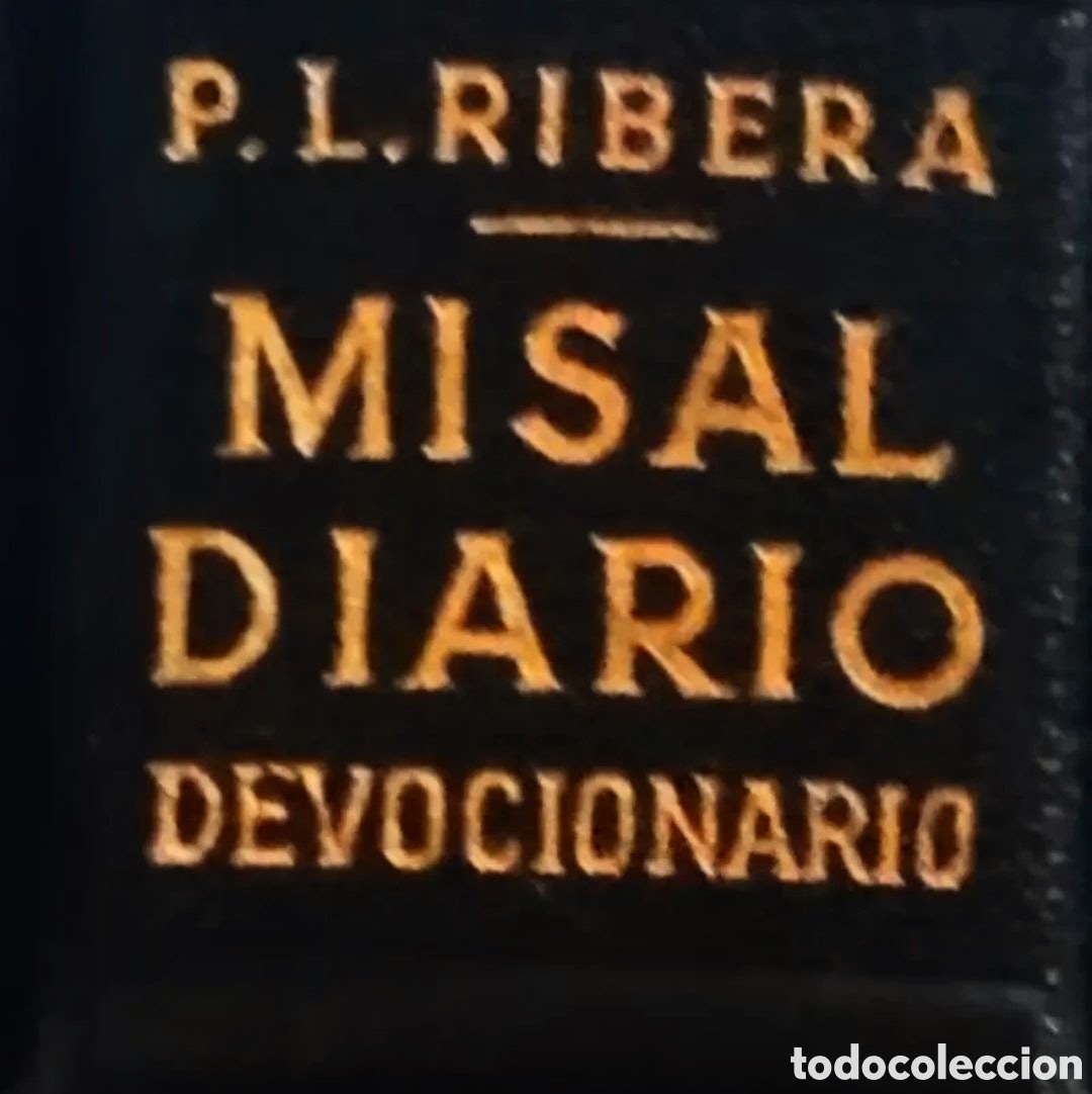Gebrauchte B&uuml;cher: MISAL DIARIO COMPLETO seguido de un DEVOCIONARIO ESCOGIDO
