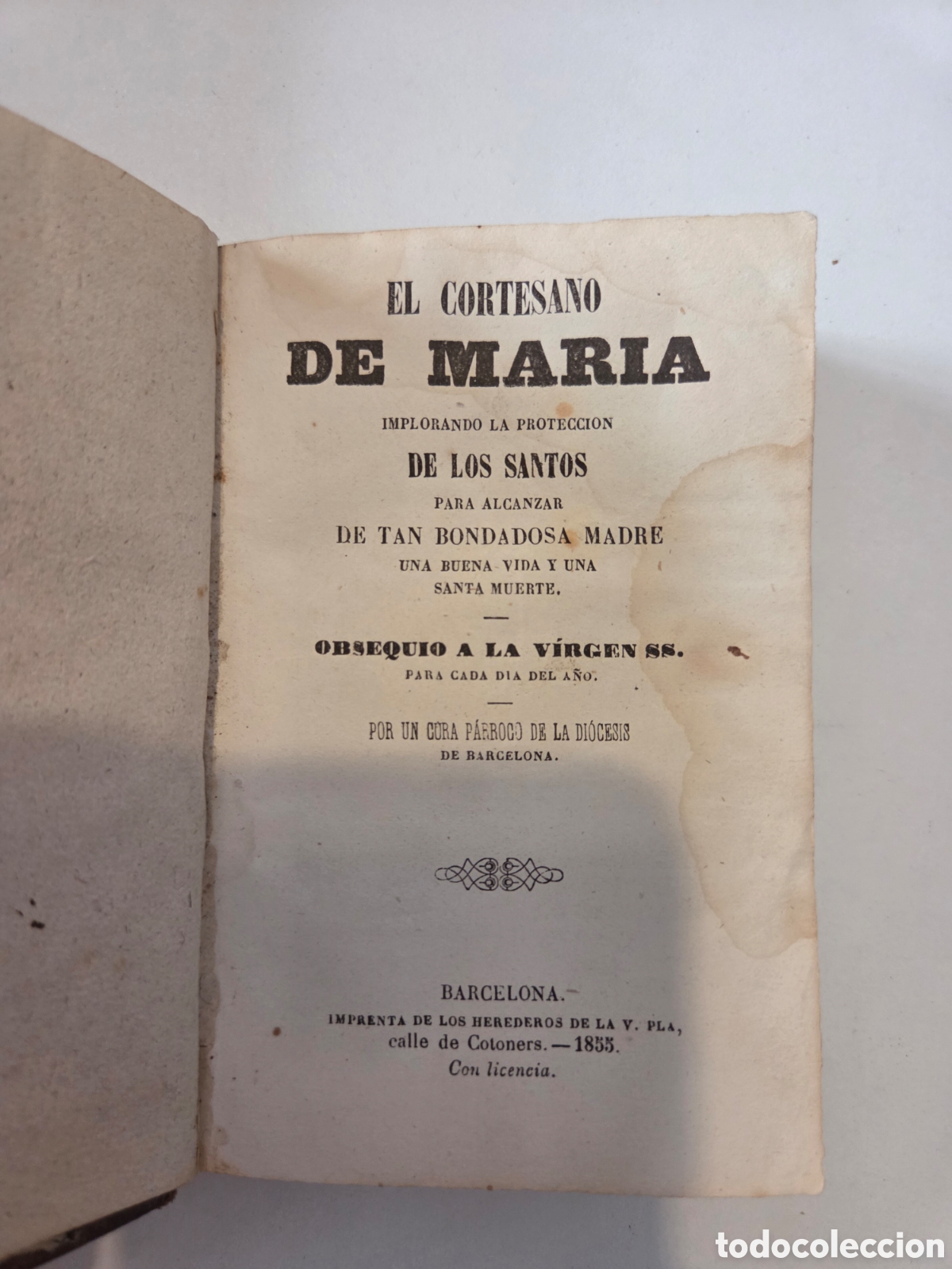 Libros de segunda mano: El cortesano de Maria