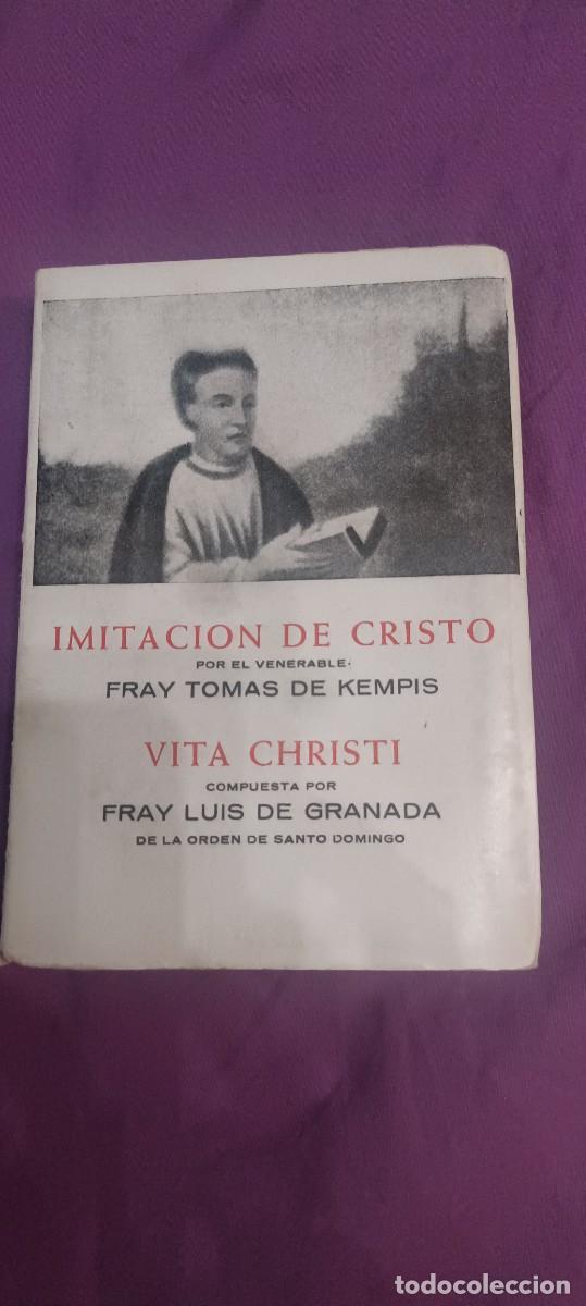 Livros em segunda m&atilde;o: Imitaci&oacute;n de cristo y Vita christi