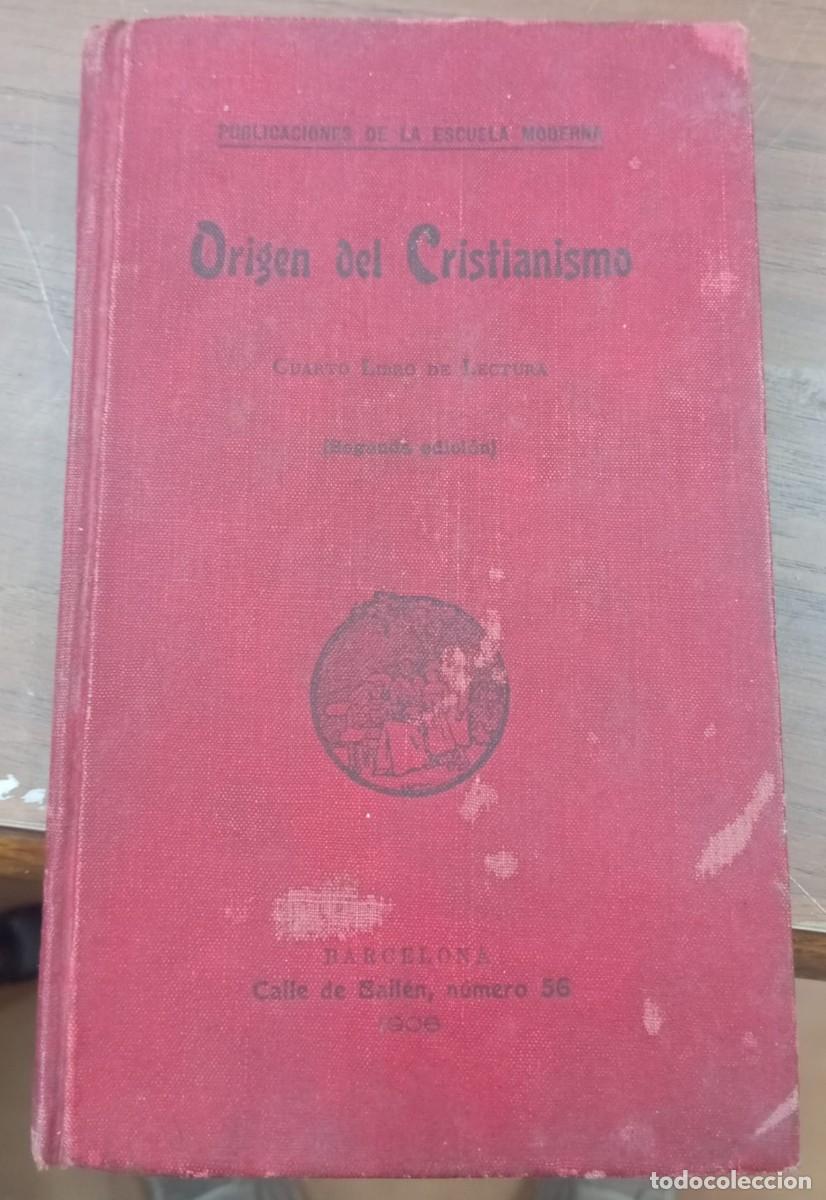 Libros de segunda mano: ORIGEN DEL CRISTIANISMO