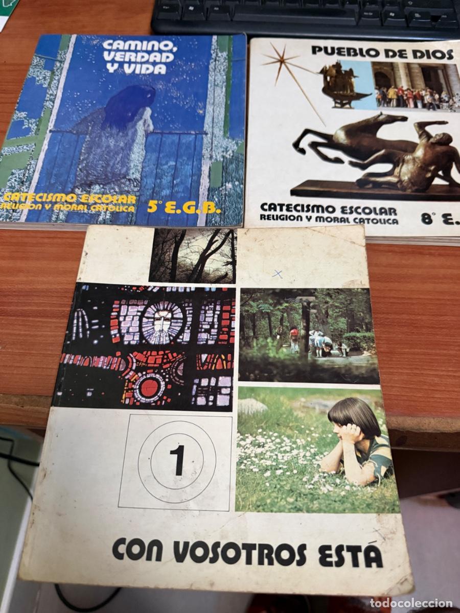 Libros de segunda mano: Lote de tres libros de religi&oacute;n