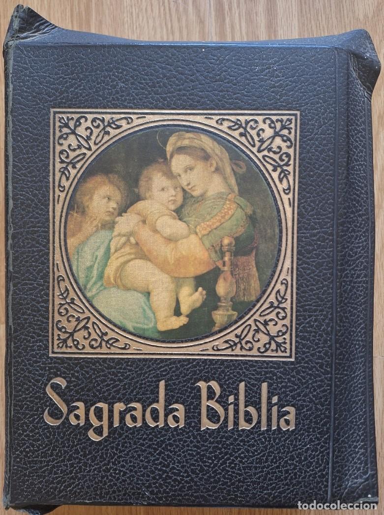 Libros de segunda mano: SAGRADA BIBLIA. VERSION DIRECTA DE LOS TEXTOS PRIMITIVOS POR DR. JUAN STRAUBINGER. NUEVA EDICION, PU