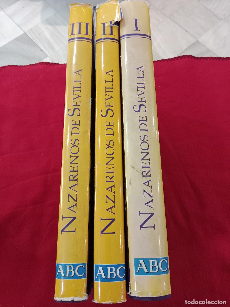 Libros de segunda mano: Nazarenos de Sevilla - 3 Tomos - Colecci&oacute;n Completa - Edit. Ediciones Tartesos. 1997