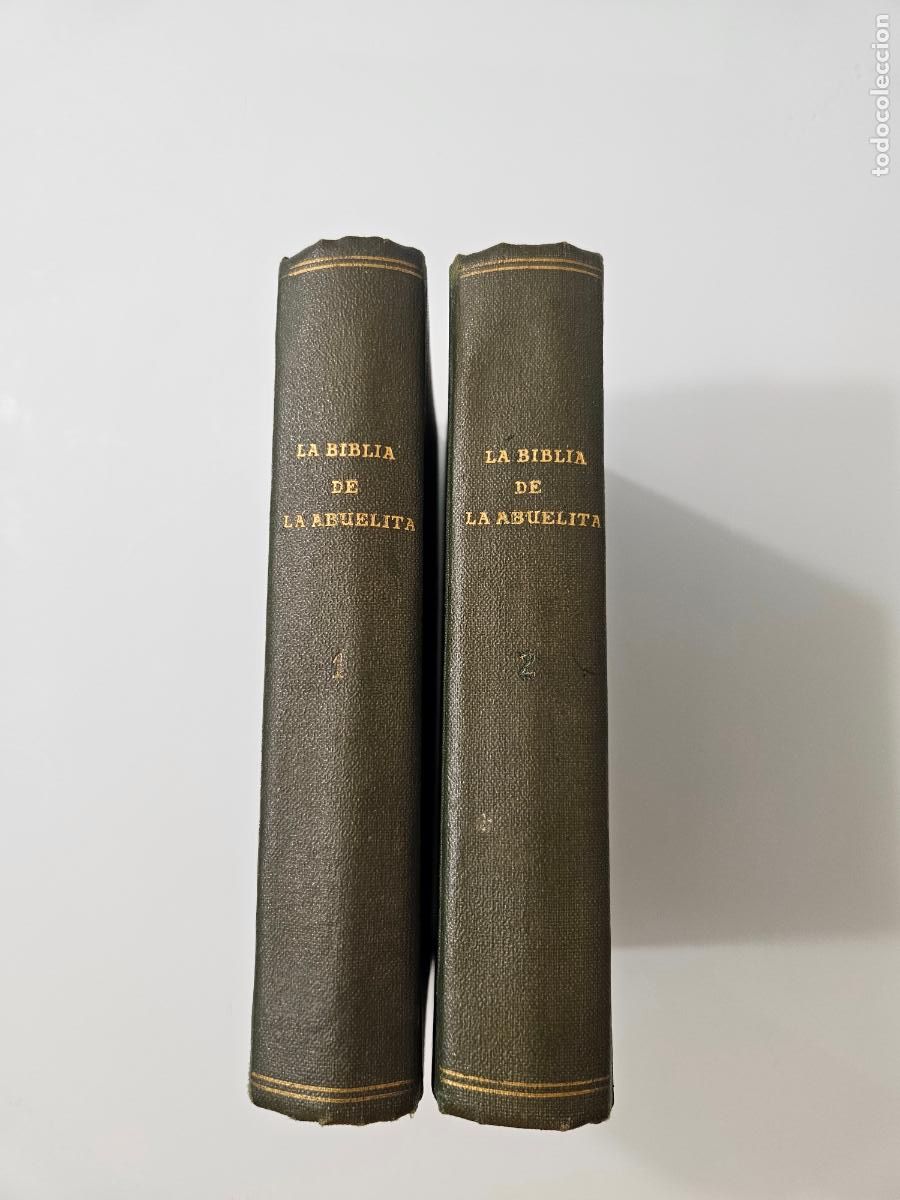 Livros em segunda m&atilde;o: La B&iacute;blia de la abuelita (4 tomos en 2 vol&uacute;menes) | Condesa de Segur | Editorial: Librer&iacute;a Religiosa