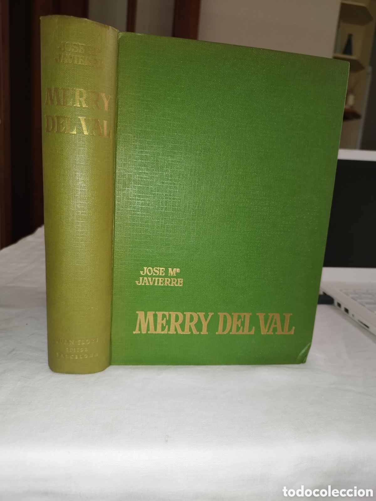 Libros de segunda mano: MERRY DEL VAL.- JOSE M&ordf; JAVIERRE. ED. JUAN FLORS, 1961 PRIMERA EDICION ILUSTRADO.