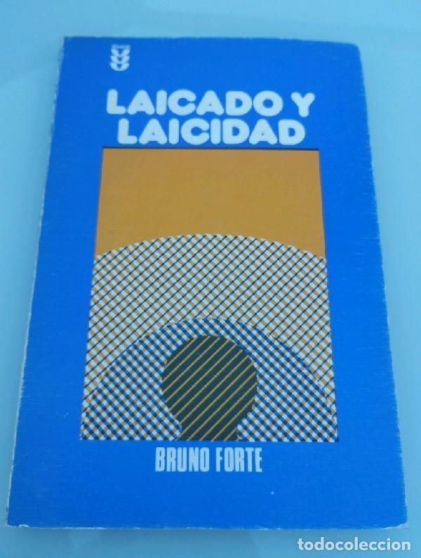 Libros de segunda mano: Laicado y Laicidad, Bruno Forte