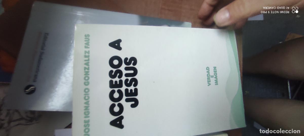 Libros de segunda mano: Acceso a Jes&uacute;s. GONZ&Aacute;LEZ FAUS, Jos&eacute; Ignacio. Ed. S&iacute;gueme. Salamanca, 1983