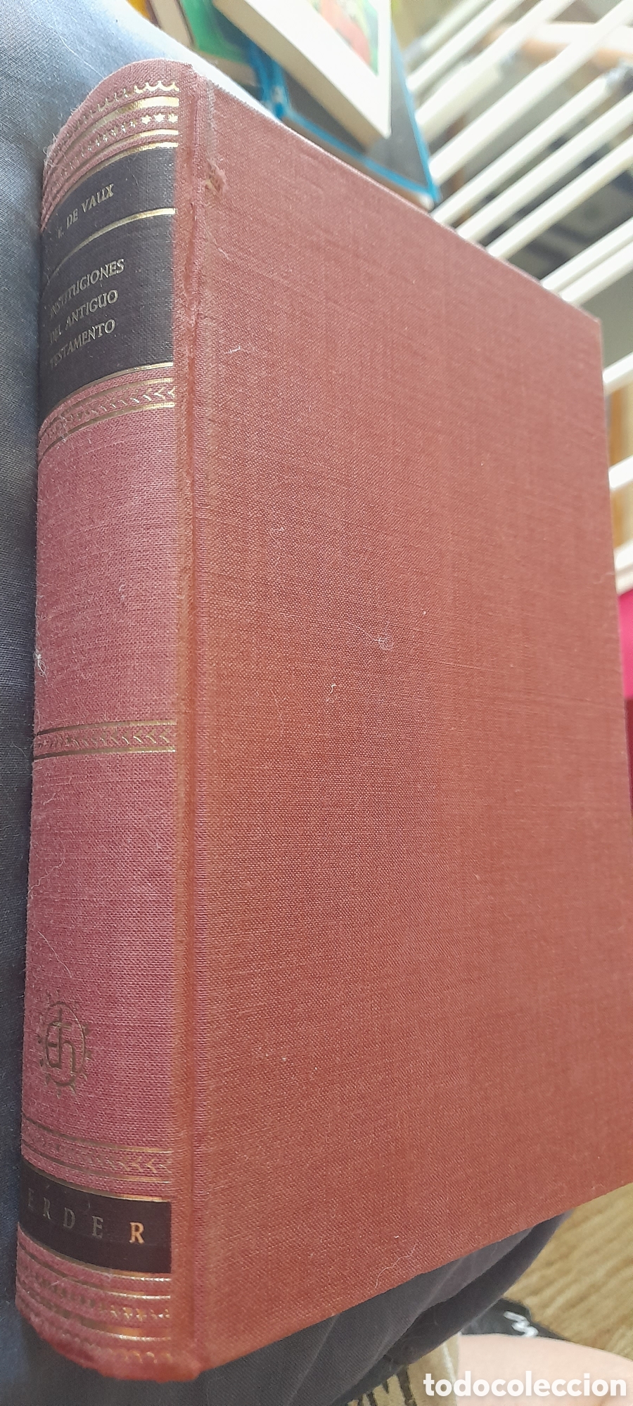 Libros de segunda mano: Instituciones del antiguo testamento. R. De Vaux